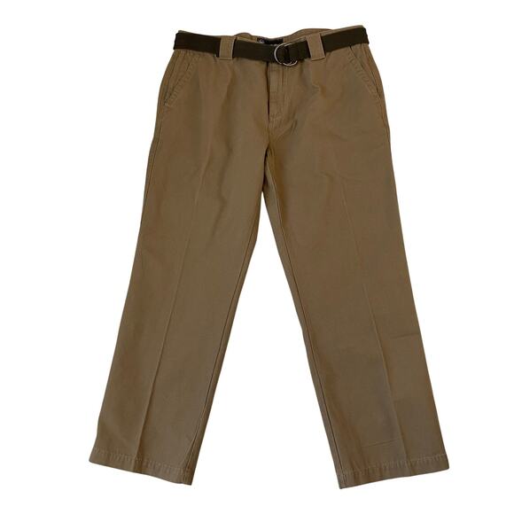 Weatherproof Other - Weatherproof Mens Utility Chino The Utility Chino Pants 38x30 Camel Belted NWT